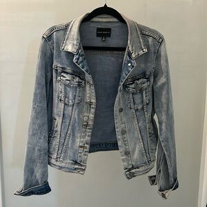 Silver Denim Jacket - Light Wash